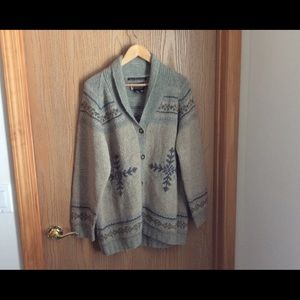Wool cardigan